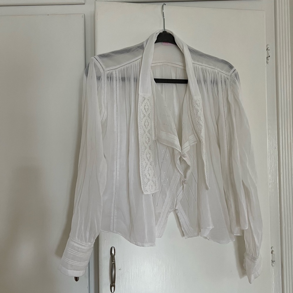 Emily Levine Milan Summer Lace Blouse